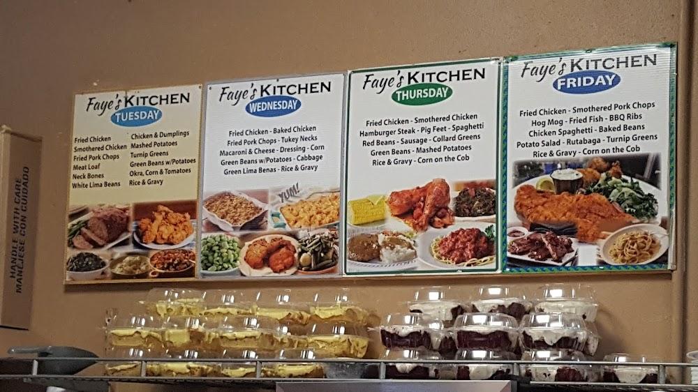 Faye's Kitchen Menu image 2
