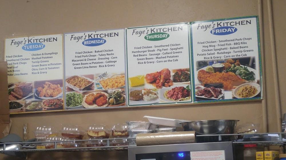 Faye's Kitchen Menu image 3